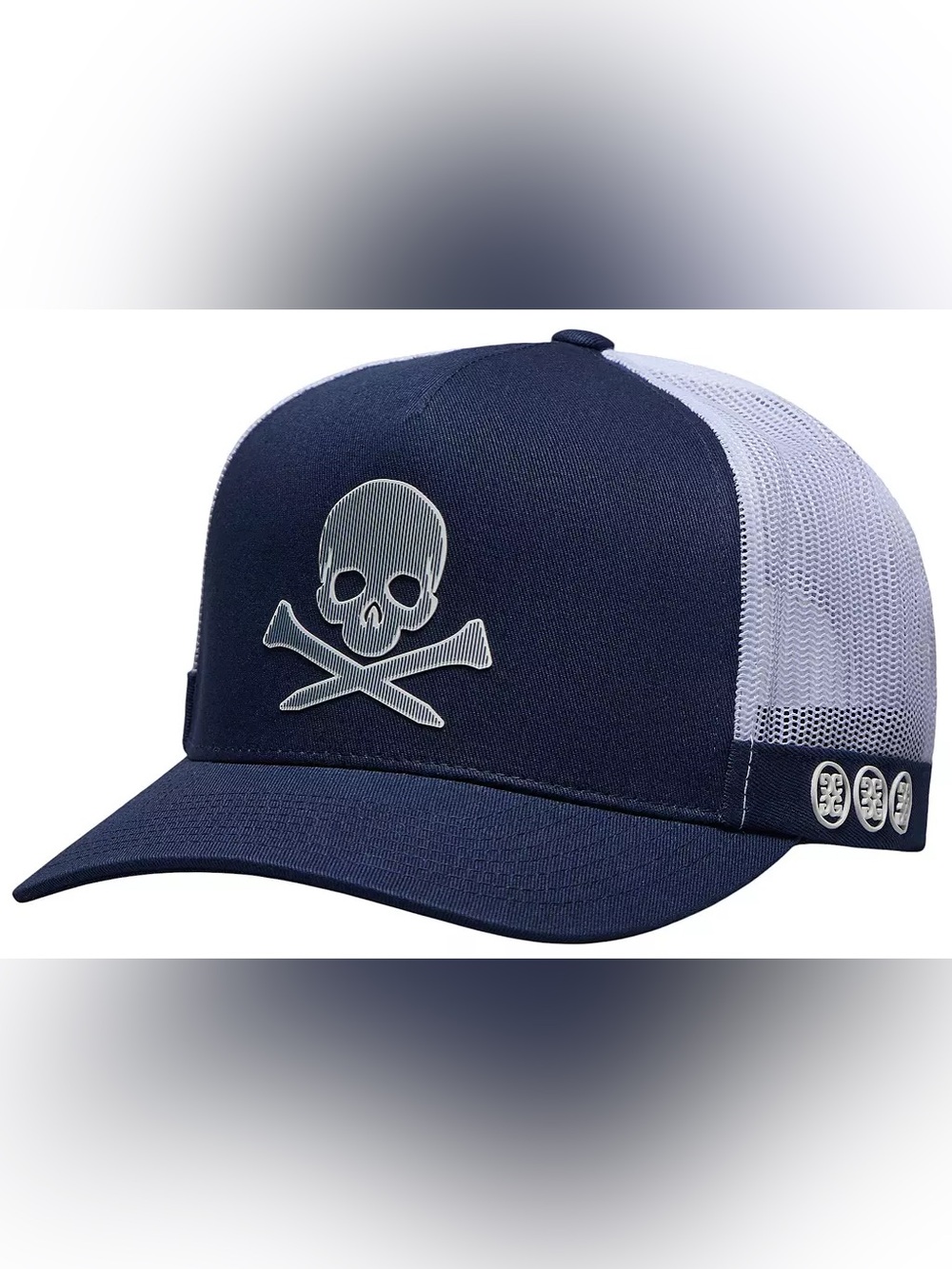 NWT G/FORE Silicone Skull + Tees Trucker Hat